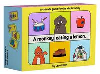 Picture of A Monkey Eating a Lemon: A funny charade game for the whole family /anglais