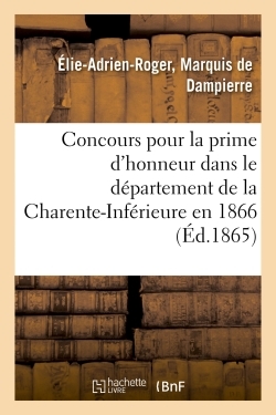 Picture of Concours pour la prime d'honneur dans le département de la Charente-Inférieure en 1866
