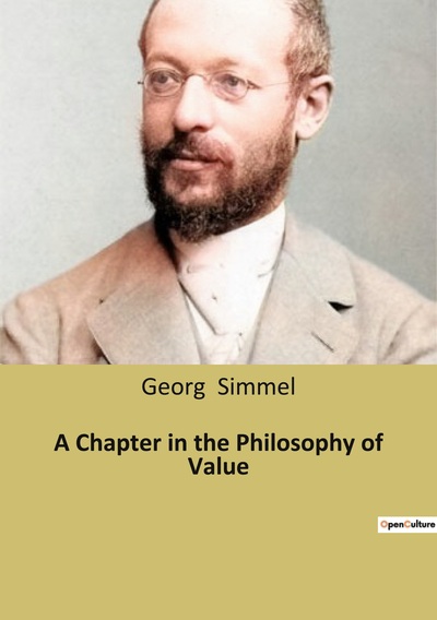 Picture of A Chapter in the Philosophy of Value