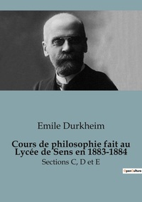 Picture of Cours de philosophie fait au Lycée de Sens en 1883-1884