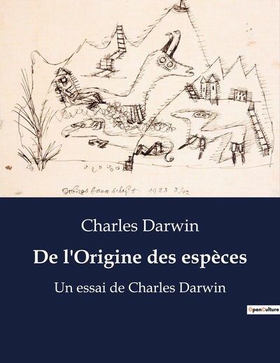 Picture of De l'Origine des espèces