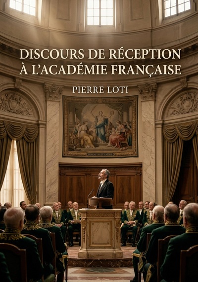 Image de Discours de réception à l'Académie Française