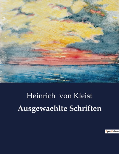 Picture of Ausgewaehlte Schriften