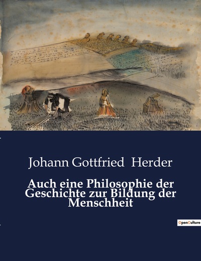 Picture of Auch eine Philosophie der Geschichte zur Bildung der Menschheit