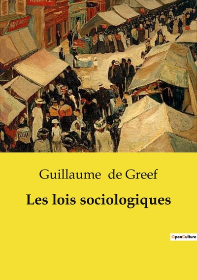 Picture of Les lois sociologiques