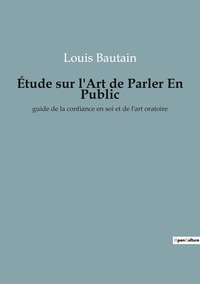Image de Étude sur l'Art de Parler En Public