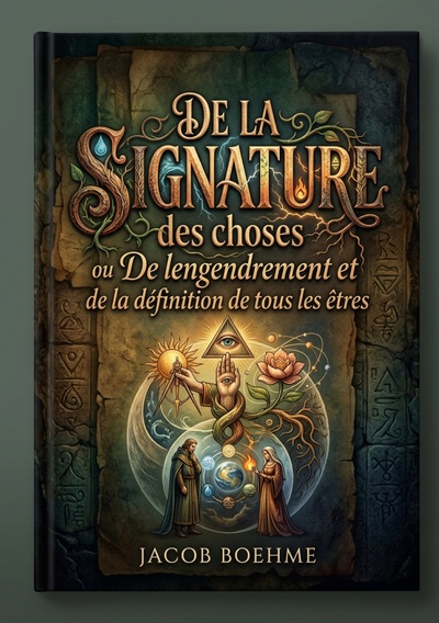 Picture of De la signature des choses ou De l'engendrement et de la définition de tous les êtres