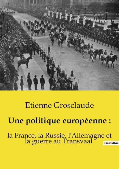 Image de Une politique européenne :