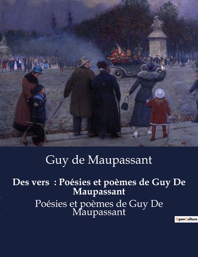 Image de Des vers  : Poésies et poèmes de Guy De Maupassant