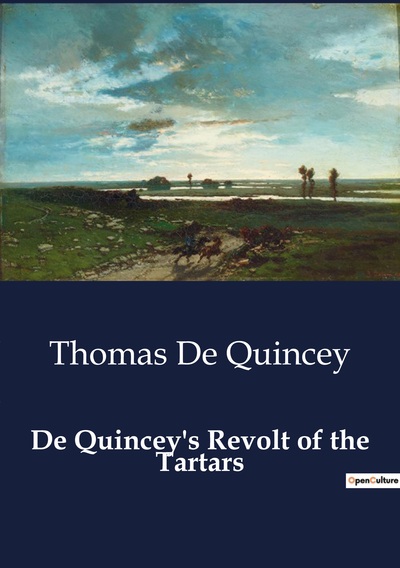 Picture of De Quincey's Revolt of the Tartars