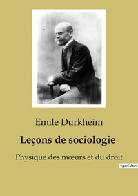 Picture of Leçons de sociologie