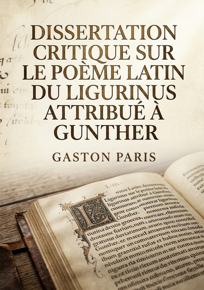Image de Dissertation critique sur le poème latin du Ligurinus attribué à Gunther