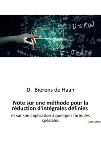 Picture of Note sur une méthode pour la réduction d'intégrales définies