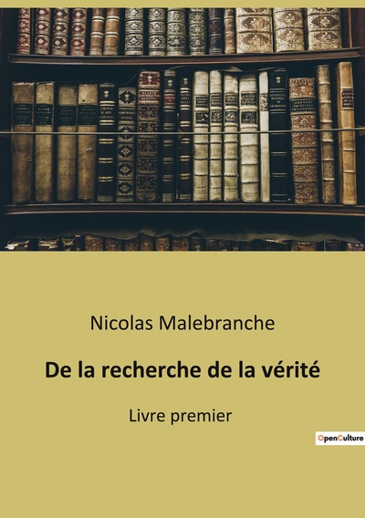 Picture of De la recherche de la vérité