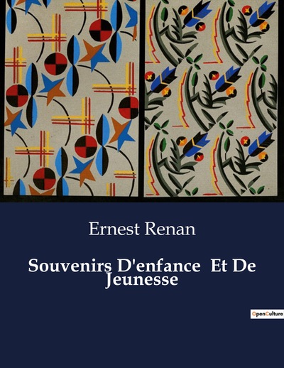 Picture of Souvenirs D'enfance Et De Jeunesse