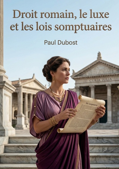 Image de Droit romain, le luxe et les lois somptuaires