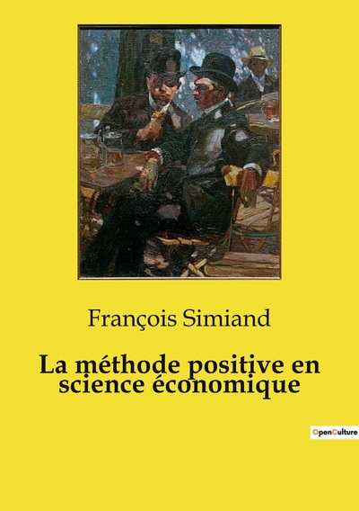 Picture of La méthode positive en science économique