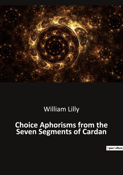 Picture of Choice Aphorisms from the Seven Segments of Cardan