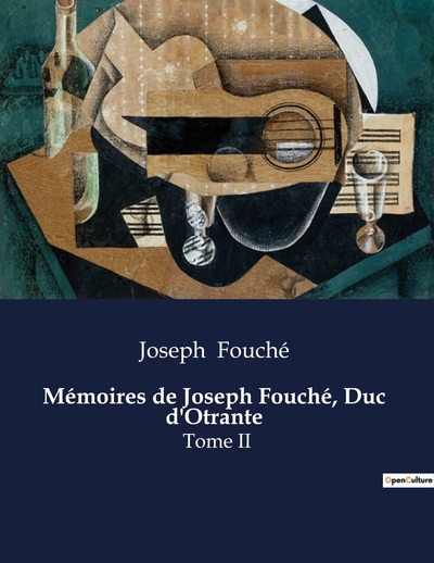 Picture of Mémoires de Joseph Fouché, Duc  d'Otrante