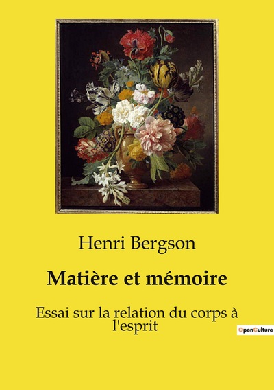 Picture of Matière et mémoire