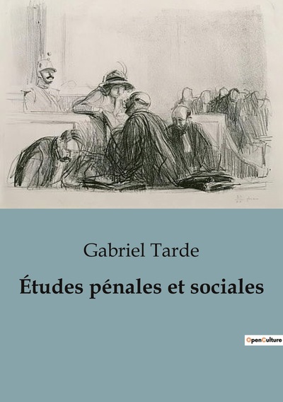 Picture of Études pénales et sociales