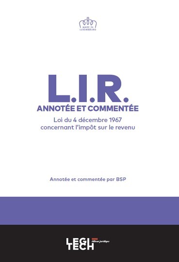 Picture of L.I.R. -  Annotée et commentée
