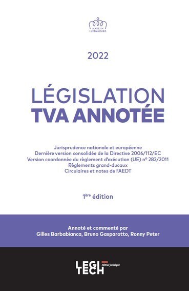 Image de Législation TVA annotée