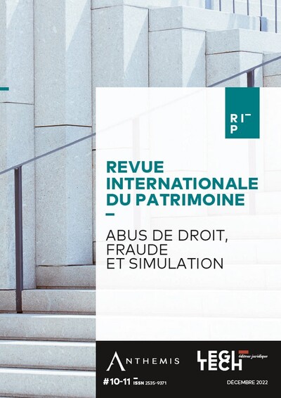 Picture of Abus de droit, fraude et simulation