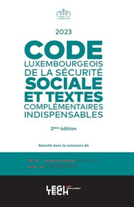 Image de Code luxembourgeois de la sécurité sociale et textes complémentaires indispensables