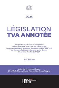 Image de Législation TVA annotée - 3ème édition