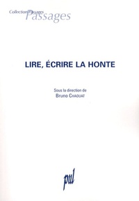 Image de Lire, écrire la honte
