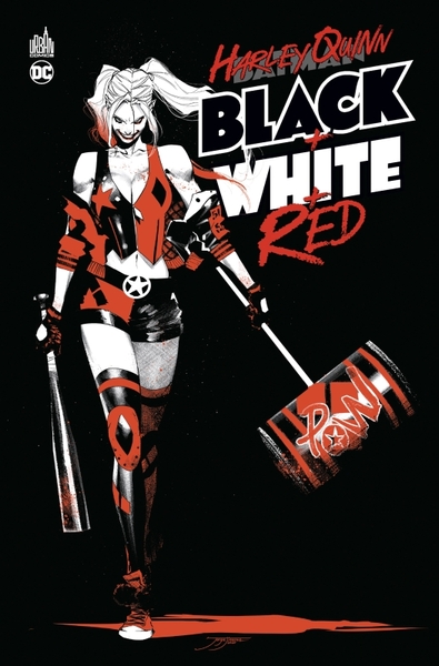 Picture of Harley Quinn Black + White + Red