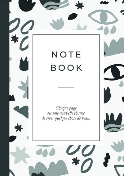 Image de Carnet motifs Gris