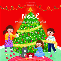 Image de Noël en famille avec Théo
