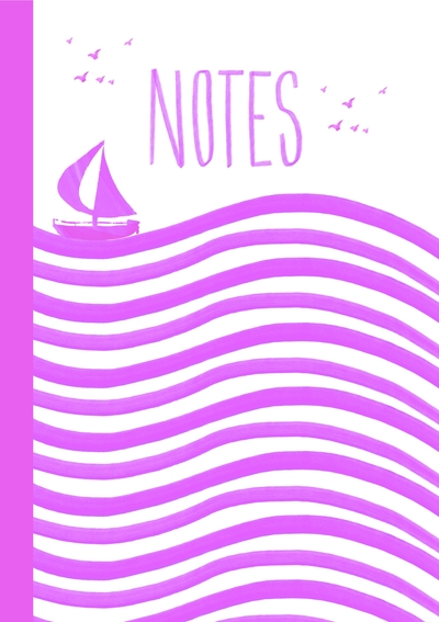 Picture of Carnet Marinière Rose bonbon