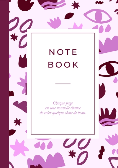 Image de Carnet motifs Rose