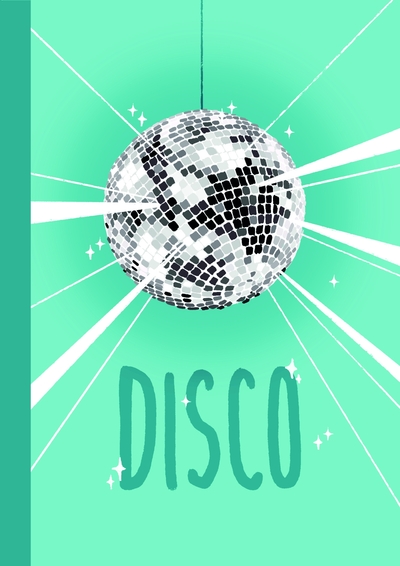 Picture of Carnet Disco Ciel turquoise