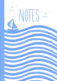 Picture of Carnet Marinière Bleu ciel