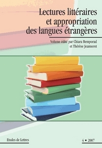 Picture of ETUDES DE LETTRES, N 278, 12/2007. LECTURES LITTERAIRES ET APPROPRIAT ION DES LANGUES ETRANGERES