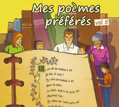 Picture of Mes poèmes préférés, vol 5 (livre audio)