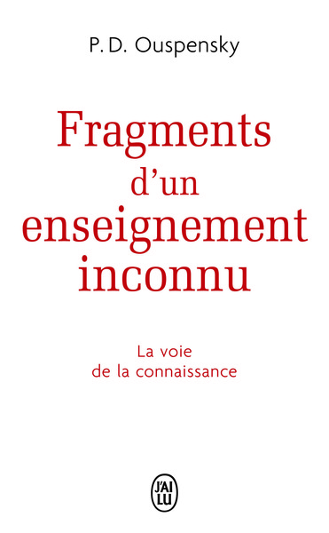 Picture of FRAGMENTS D'UN ENSEIGNEMENT INCONNU