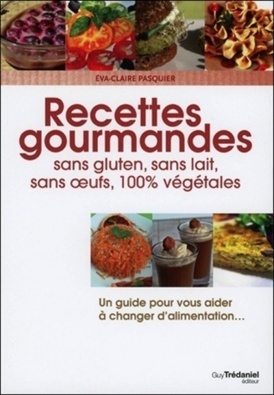 Picture of Recettes gourmandes sans gluten, sans lait, sans oeufs, 100% végétales