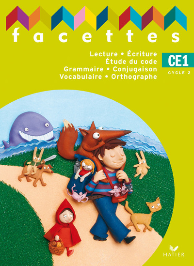 Picture of Facettes Français CE1 éd. 2008 - Manuel de l'élève + Mon livret de code