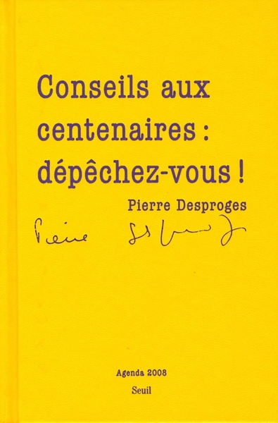 Image de Agenda Desproges 2008