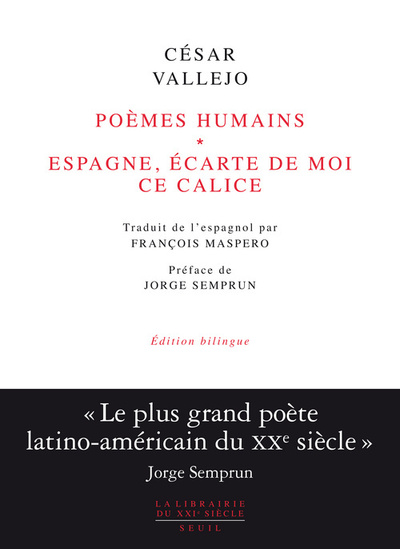 Picture of Poèmes humains et Espagne, écarte de moi ce calice