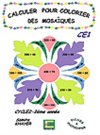 Picture of Calculer pour colorier les mosaïques CE1