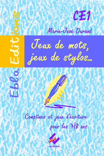 Picture of Jeux de mots jeux de stylos pour 7/8 ans