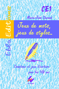 Picture of Jeux de mots jeux de stylos pour 7/8 ans