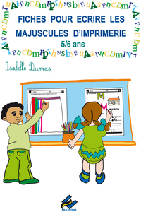 Picture of Fiches pour écrire les majuscules d'imprimerie 5/6 ans