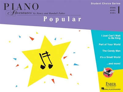 Image de NANCY FABER :  PIANO ADVENTURES: POPULAR - LEVEL 1
